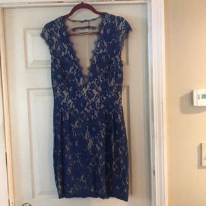 Beautiful lace mini dress size 12